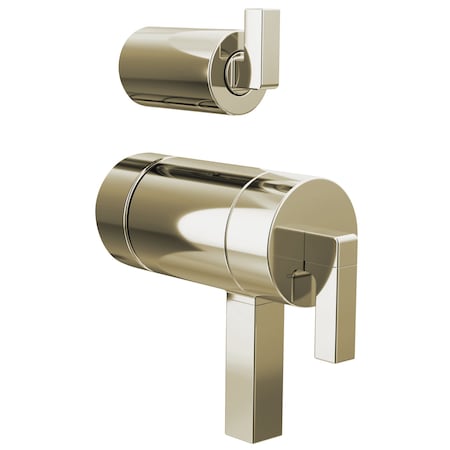 Brizo Frank Lloyd Wright Thermostatic Integrated Diverter Valve Handle Kit - Lever HL7522-PN